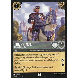 The Prince - Never Gives Up carta lorcana Uncommon