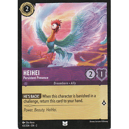 HeiHei - Persistent Presence carta lorcana Uncommon