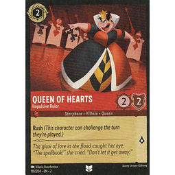 Queen of Hearts - Impulsive Ruler carta lorcana Uncommon