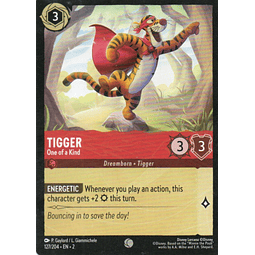 Tigger - One of a Kind carta lorcana Common
