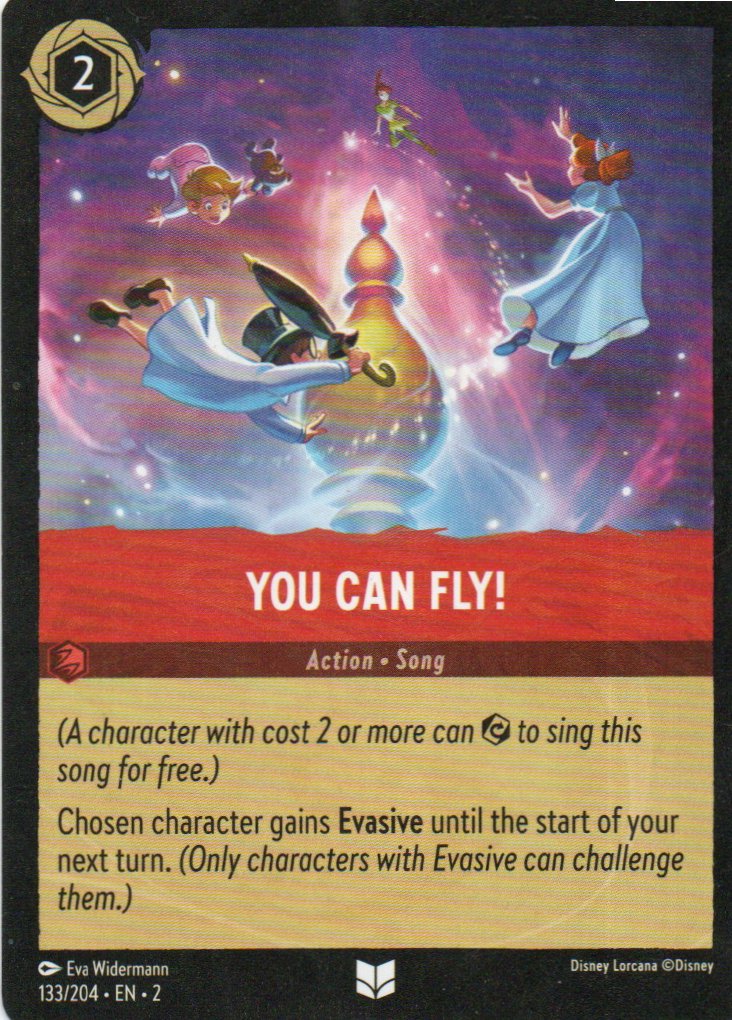 You Can Fly! carta lorcana Uncommon