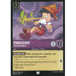 Pinocchio - Talkative Puppet carta lorcana Uncommon