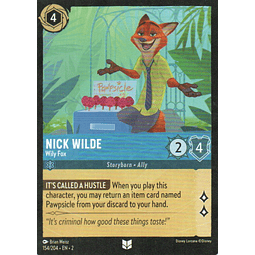 Nick Wilde - Wily Fox carta lorcana Uncommon