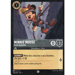 Minnie Mouse - Funky Spelunker carta lorcana Common