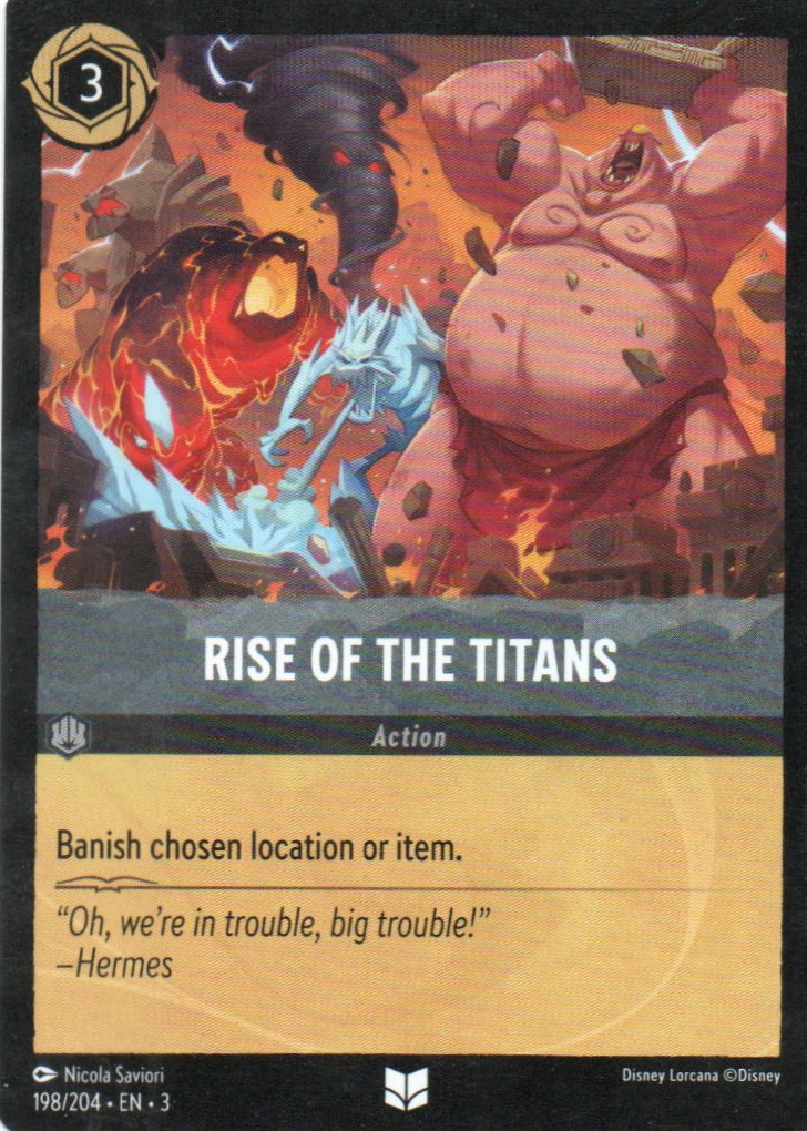 Rise of the Titans carta lorcana Uncommon