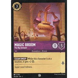 Magic Broom - The Big Sweeper carta lorcana Common