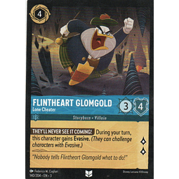 Flintheart Glomgold - Lone Cheater carta lorcana Uncommon