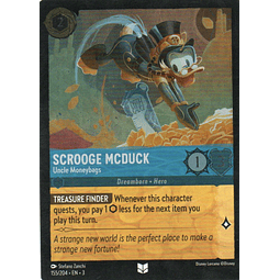 Scrooge McDuck - Uncle Moneybags carta lorcana Uncommon foil