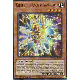 Kelbek the Ancient Vanguard MAMA-EN027 Carta Yugi De rareza Ultra Rare