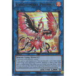 Knightmare Phoenix MAMA-EN071 Carta Yugi De rareza Ultra Rare
