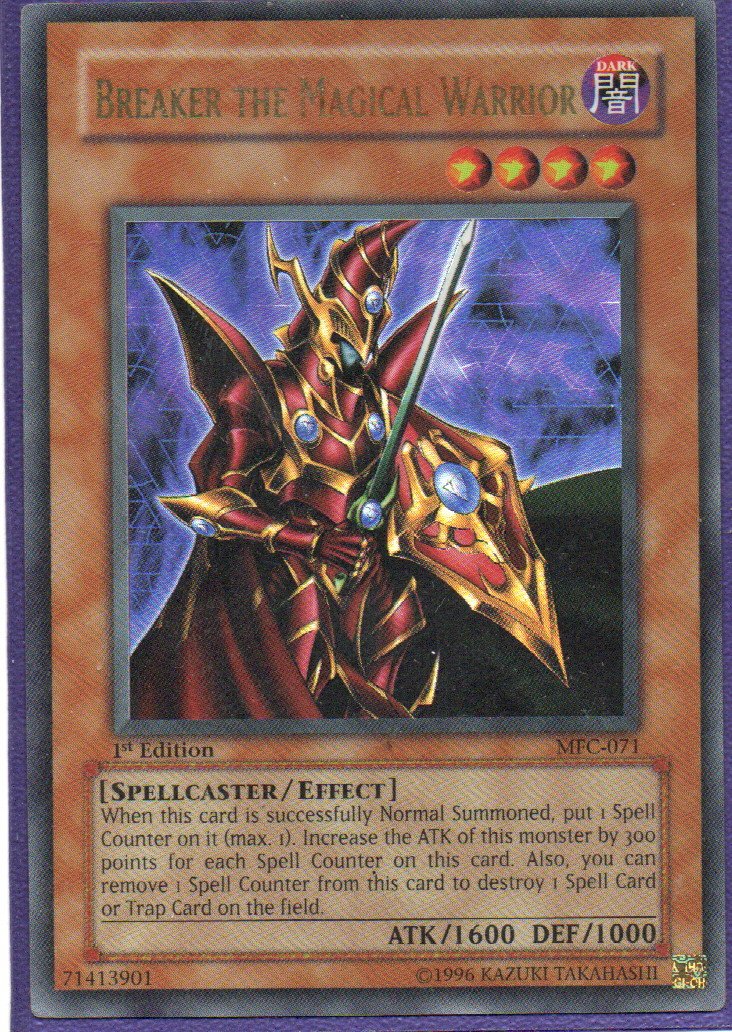 Breaker the Magical Warrior carta yugi  Ultra Rare