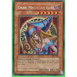Dark Magician Girl carta yugi  Secret Rare