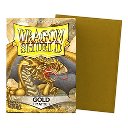 Micas Dragon Shield Standard - Gold Matte