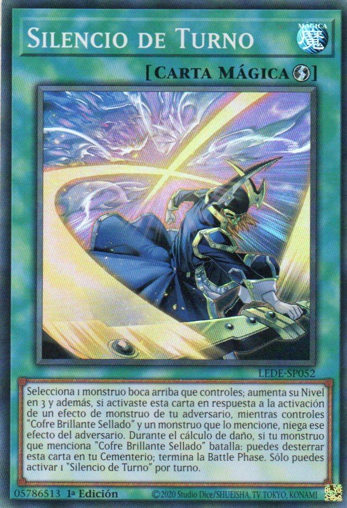 Silencio del Trueno carta yugi LEDE-SP052 Super Rare