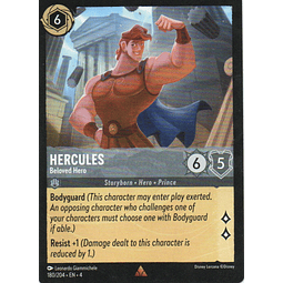 Hercules - Beloved Hero carta lorcana 180/204 Rare