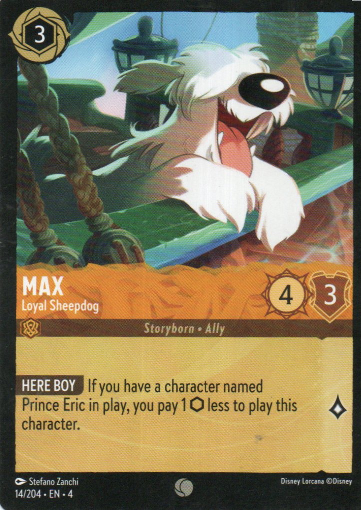 Max - Loyal Sheepdog carta lorcana Common