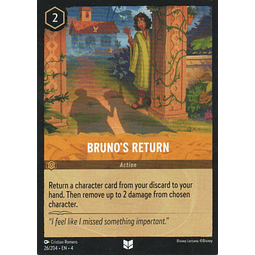 Bruno's Return carta lorcana Uncommon