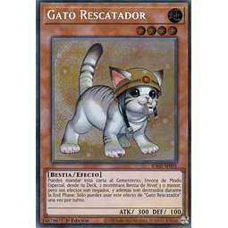 Rescue Cat Art Alt carta yugi RA02-SP001 Secret Rare