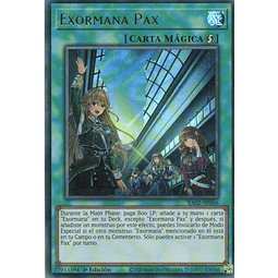 Exosister Pax carta yugi RA02-SP066 Ultra Rare