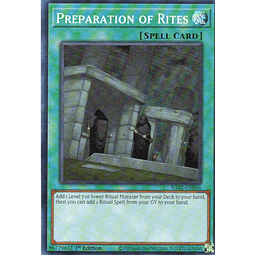 Preparation of Rites carta yugi RA02-EN056 Super Rare