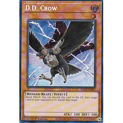 D.D. Crow carta yugi RA02-EN002 Secret Rare