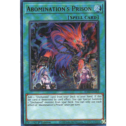 Abomination's Prison carta yugi RA02-EN064 Ultra Rare