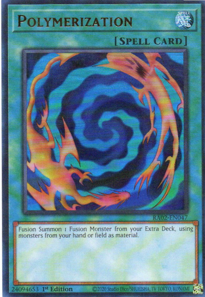 Polymerization carta yugi RA02-EN047 Ultra Rare