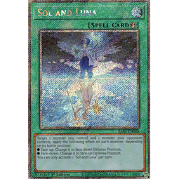 Sol and Luna carta yugi RA02-EN068 Platinum Rare