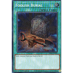 Foolish Burial carta yugi RA02-EN049 Secret Rare