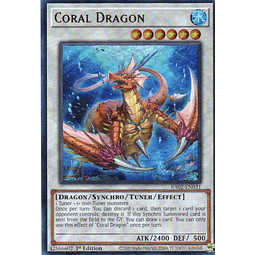 Coral Dragon carta yugi RA02-EN031 Ultra Rare