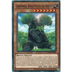 Carpiponica, Mystical Beast of the Forest carta yugi DAMA-SP022