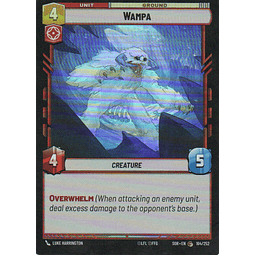 Wampa carta SWU Sor 164 Commun Foil