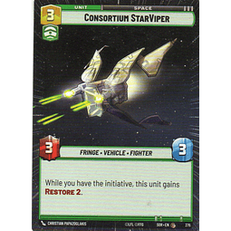 Consortium StarViper carta SWU Sor 376 Commun Hyperspace