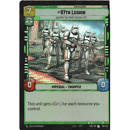 97th Legion carta SWU Sor 118 Uncommun Foil