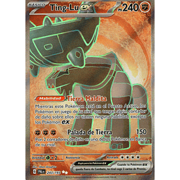 Ting-Lu ex carta poke Paldea Evolved SP 243/193 / Ultra Rare