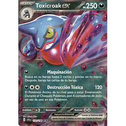 Toxicroak ex carta poke Scarlet & Violet SP 131/198 / Double Rare