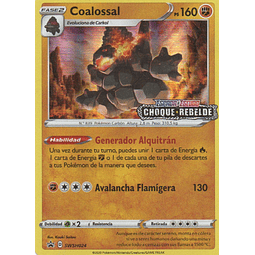 Coalossal carta poke Sword & Shield SP SWSH024 / Promo