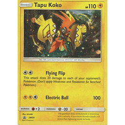 Tapu Koko carta poke SM Promos EN SM30 / Promo