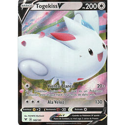 Togekiss V  carta poke Vivid Voltage SP 140/185 / Ultra Rare