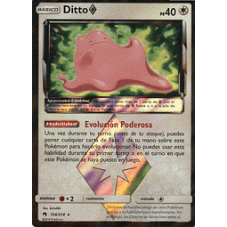 Ditto Prism Star carta poke Lost Thunder SP 154/214 / Prism Rare