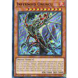 Infernoid Onuncu carta yugi BLTR-EN065 Ultra rare