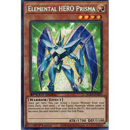 Elemental Hero Prisma carta yugi SGX4-ENE03 Secret rare