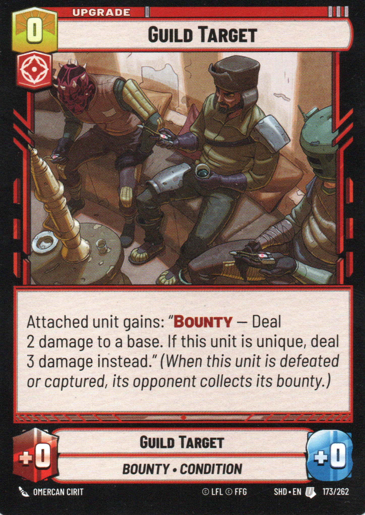 Guild Target carta SWU SHD 173/262 Uncommon