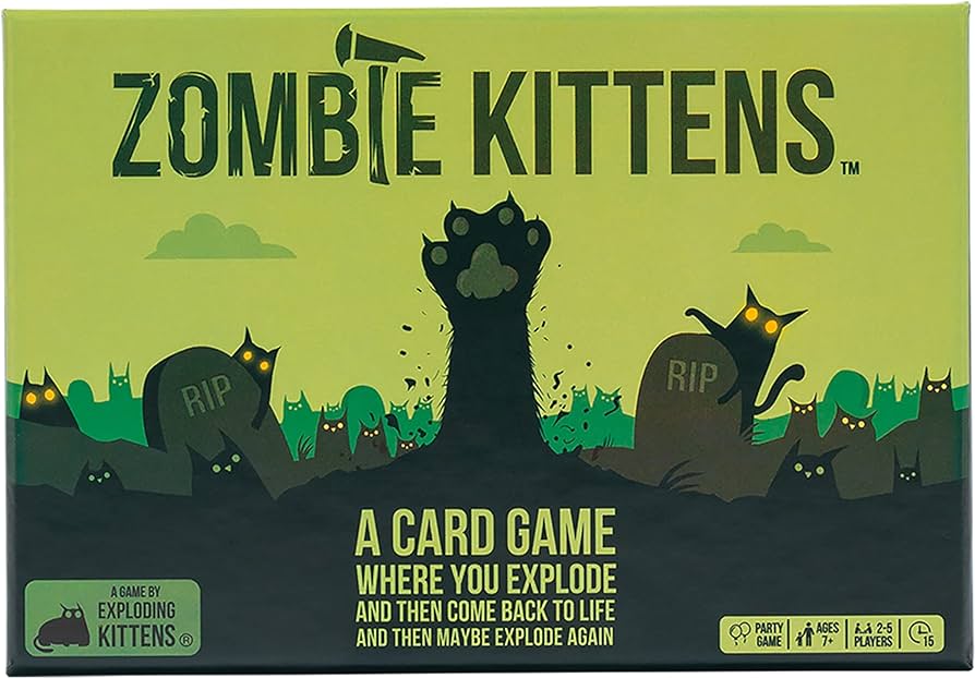 Zombie Kittens (Español) Juego de mesa 