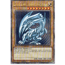 Blue-Eyes White Dragon carta yugi MP24-EN001 Quarter Century Secret Rare