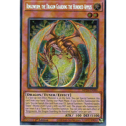 Ringowurm, the Dragon Guarding the Hundred Apples carta yugi MP24-EN080 Prismatic Secret Rare