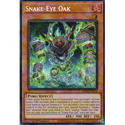 Snake-Eye Oak carta yugi MP24-EN111 Prismatic Secret Rare