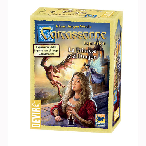 Expansion - Carcassonne La princesa y el dragon