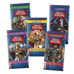 Sobres HERO REALMS pack de 5