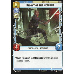 Knight of the Republic carta swu TWI49/257 Common